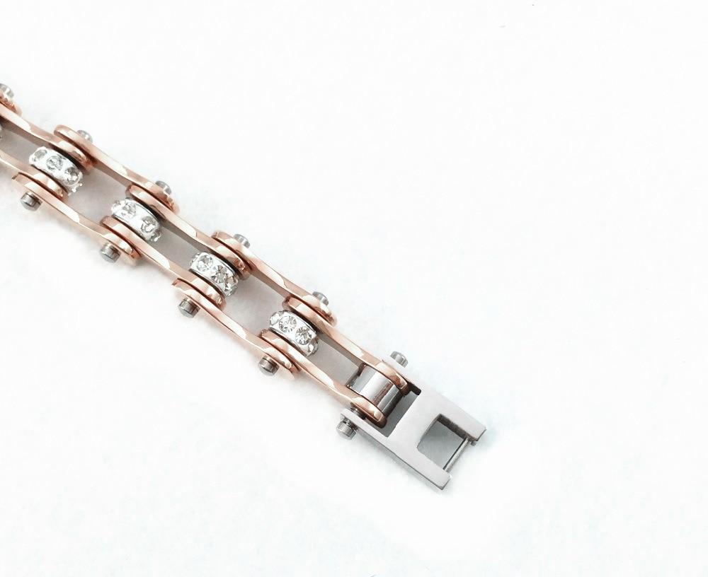 Cycolinks Rose Gold 7mm Crystal Bracelet - Cycolinks