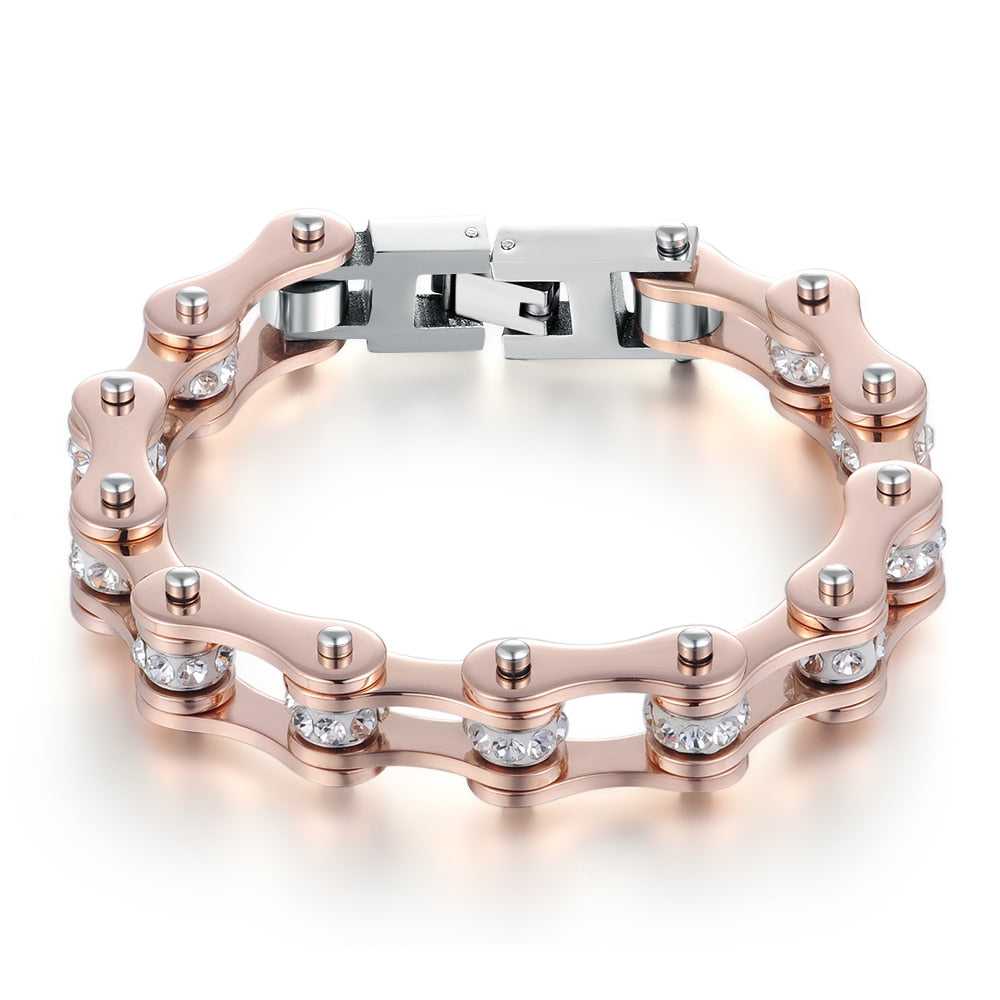 Cycolinks Rose Gold Crystal Bracelet Buy One Get One Free - Cycolinks