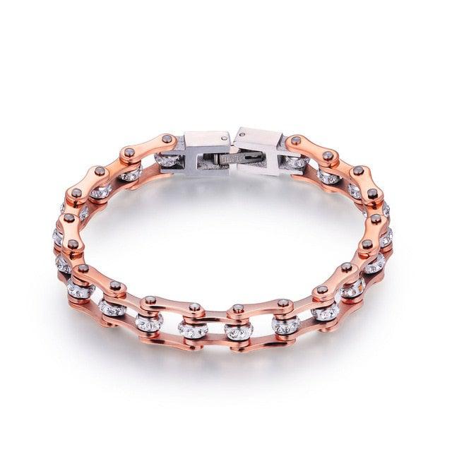 Cycolinks Rose Gold Crystal Bracelet BOGOF - Cycolinks