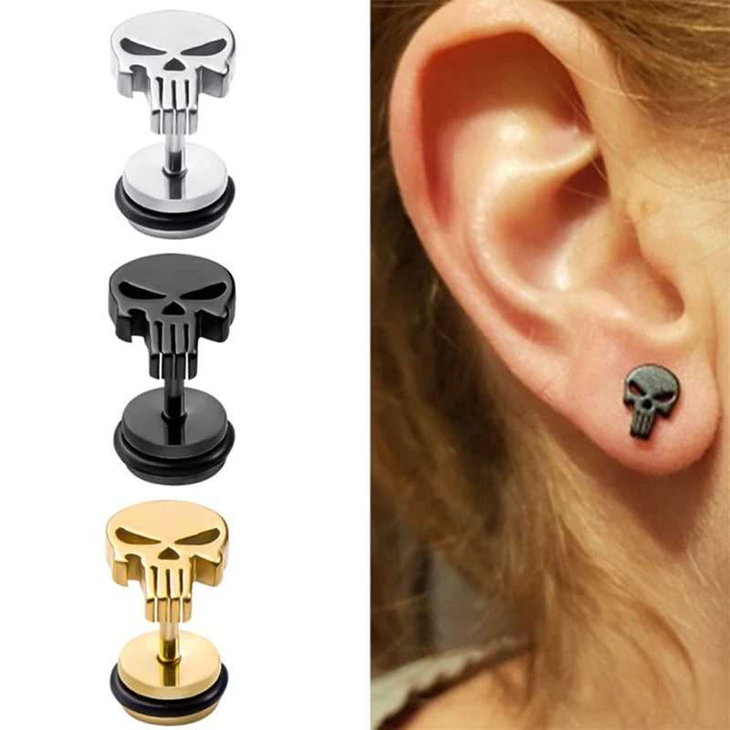 Cycolinks Skull Stud Earrings BOGOF - Cycolinks