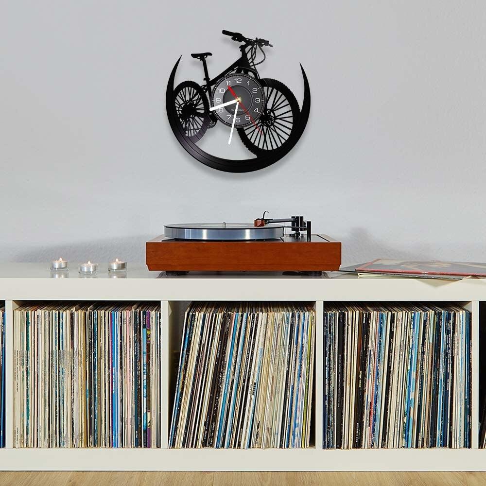 Cycolinks 3D Mountain Bike Vinyl Clock - Cycolinks
