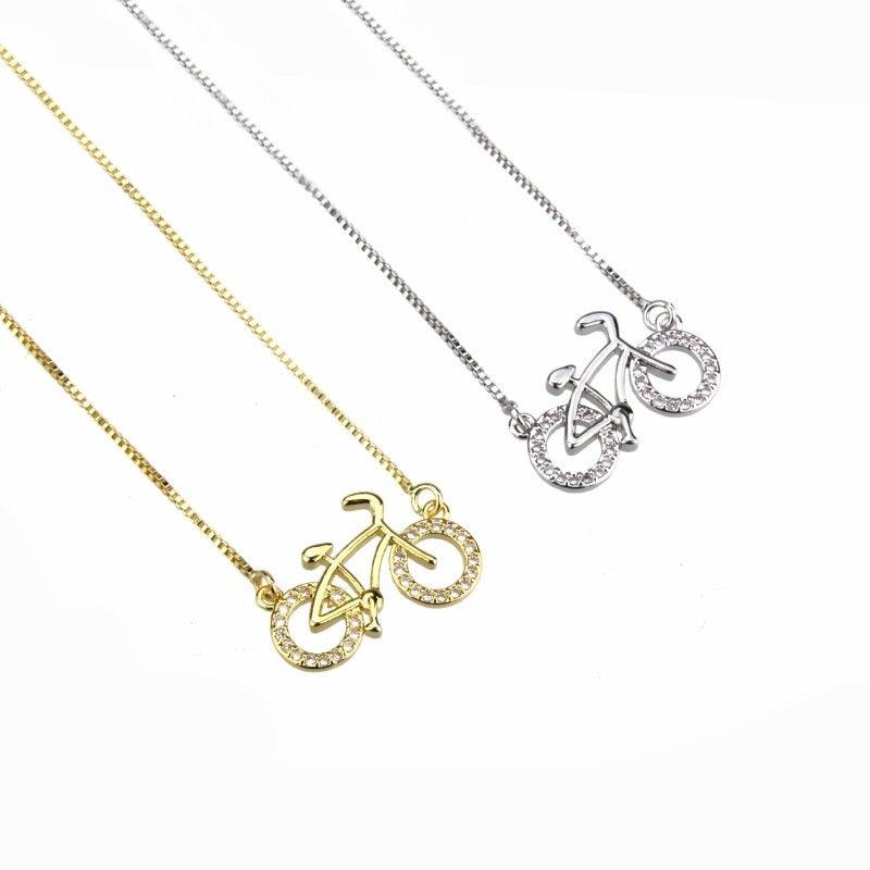 Cycolinks Zirconium Copper Plating Bicycle Necklace BOGOF - Cycolinks
