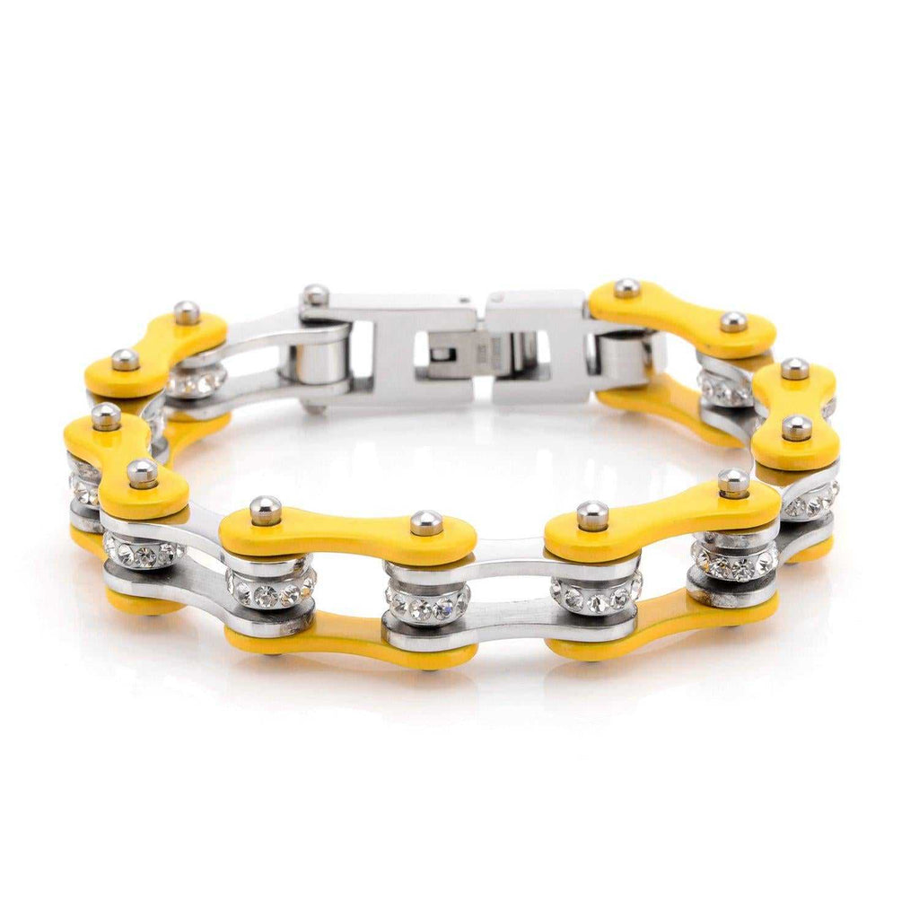 Cycolinks Yellow Crystal Bracelet - Cycolinks