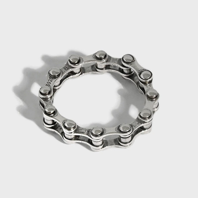 Cycolinks 925 Sterling Silver Bike Chain Ring - Cycolinks